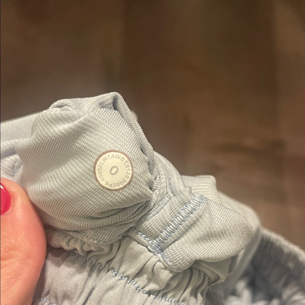 Baby Blue Lululemon Hotty Hot Shorts - Picture 2 of 3
